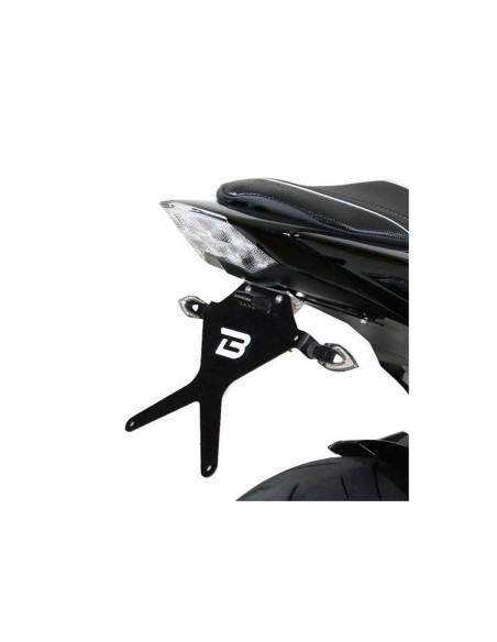 Support de Plaque BARRACUDA Kawasaki Z750 2007-2014 Z750R 2011-2015 Z1000 2007-2009