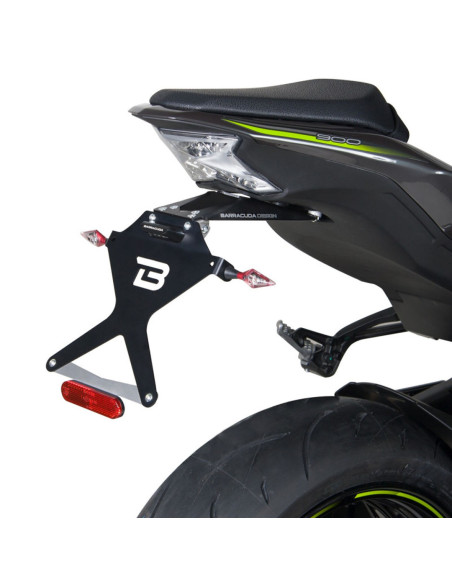 Support de plaque BARRACUDA KAWASAKI Z 900 2017-2022
