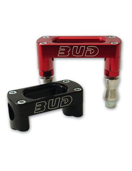 Pontets BUD Racing pour tés d'origine KAWASAKI 250 KXF 2016-2021 450 KXF 2012-2021 28,6MM Noir