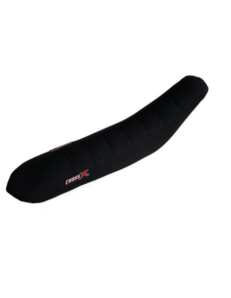 Housse de selle CrossX Racing avec bandes Yamaha 250 YZ-F 2014-2018 450 YZ-F 2014-2017 Noir