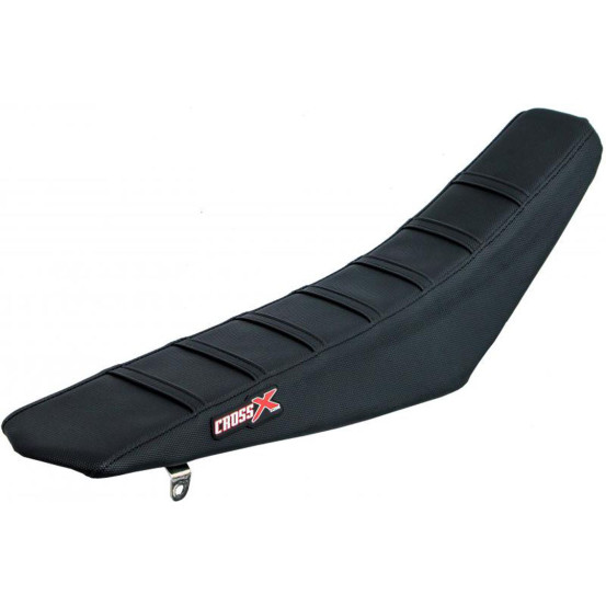 Housse de selle CrossX Racing avec bandes KTM 125/150/250 SX 2011-2015 250/350/450 SXF 2001-2015 125/200/250/300 EXC 2012-201..