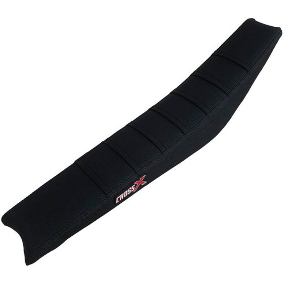 Housse de selle CrossX Racing avec bandes KTM 125/150/250 SX 2019 250/350/450 SXF 2019 Noir