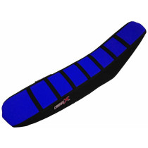 Housse de selle CrossX avec bandes Husqvarna 65 TC 2017-2023 Bleu-Noir-Noir