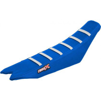 Housse de selle CrossX avec bandes BETA RR-RS 2013-2019 Bleu-Bleu-Blanc