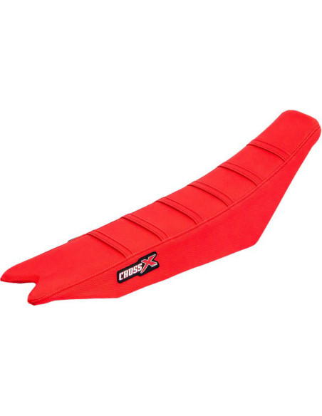 Housse de selle CrossX avec bandes BETA RR-RS 2020 Rouge-Rouge-Rouge