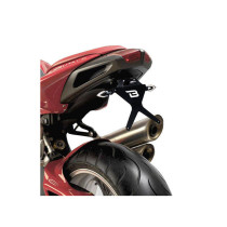 Support de Plaque BARRACUDA MV Agusta 910S/989R/1078RR Brutale 2004-2011