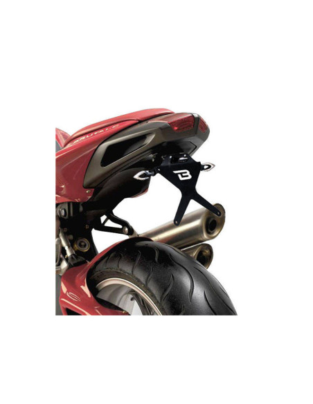 Support de Plaque BARRACUDA MV Agusta 910S/989R/1078RR Brutale 2004-2011