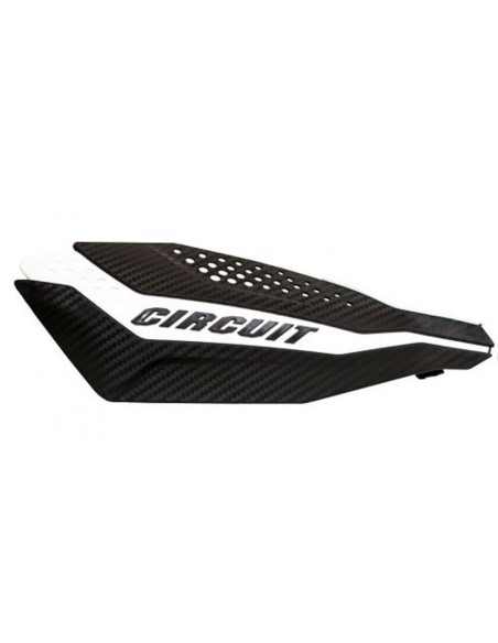 Proteges mains Dakar CIRCUIT EQUIPMENT universels guidon 22/28mm Carbone/Blanc
