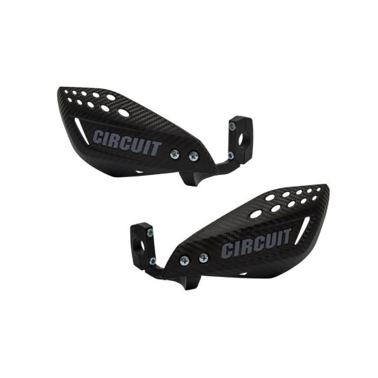 Proteges mains Vector CIRCUIT EQUIPMENT guidon 22/28mm Carbone/Gris