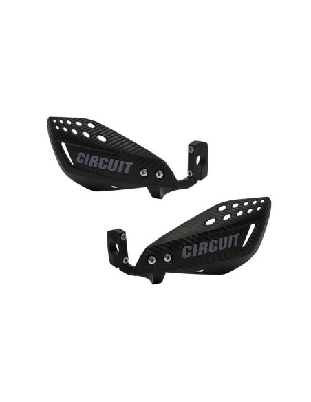 Proteges mains Vector CIRCUIT EQUIPMENT guidon 22/28mm Carbone/Gris