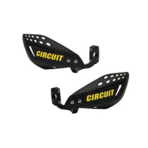 Proteges mains Vector CIRCUIT EQUIPMENT guidon 22/28mm Carbone/Jaune