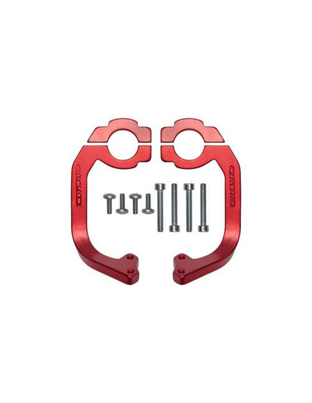 Supports fixation proteges mains CIRCUIT EQUIPMENT Rouge