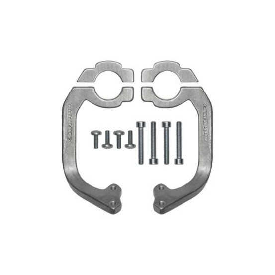 Supports fixation proteges mains CIRCUIT EQUIPMENT Argent