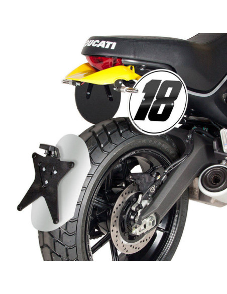 Garde Boue Arrière BARRACUDA Ducati Scrambler 2014-2020
