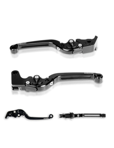 Kit Leviers Frein/Embrayage BARRACUDA Suzuki Gladius/GSR/GSXR/GSXS/SV/V-Strom