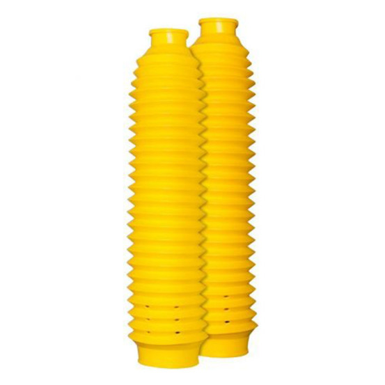 Soufflets de fourche CIRCUIT EQUIPMENT 330 mm Jaune