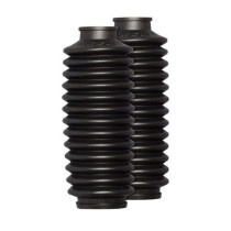 Soufflets de fourche CIRCUIT EQUIPMENT 142 mm Noir