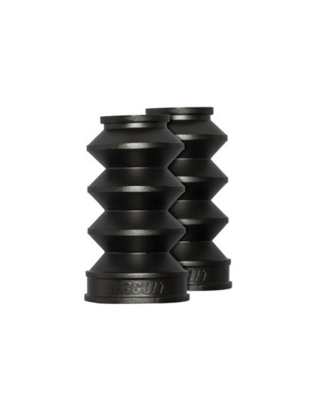 Soufflets de fourche CIRCUIT EQUIPMENT 138 mm Noir