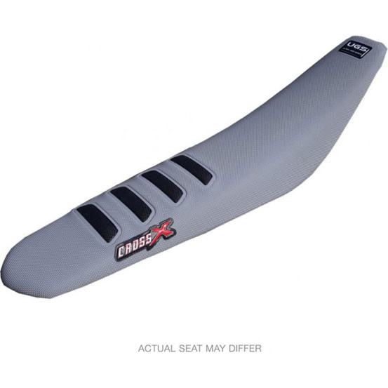 Housse de selle CrossX UGS WAVE KTM SX SX-F 2019-2022 EXC 2020-2023 Gris-Noir