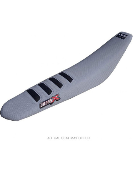 Housse de selle CrossX UGS WAVE KTM SX SX-F 2019-2022 EXC 2020-2023 Gris-Noir