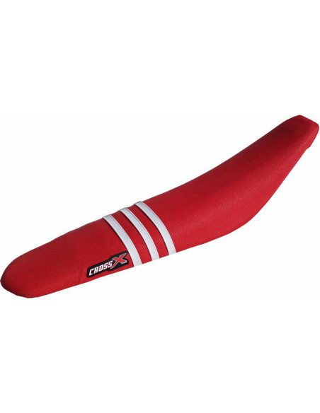 Housse de selle CrossX UGS Gas Gas MC-MCF 2021 Rouge-3 Bandes