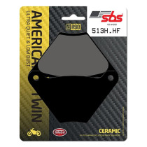 Plaquettes de frein SBS 513 H.HF Céramique