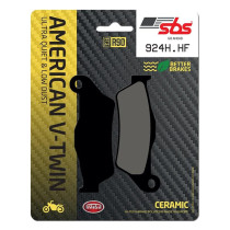 Plaquettes de frein SBS 924 H.HF Céramique