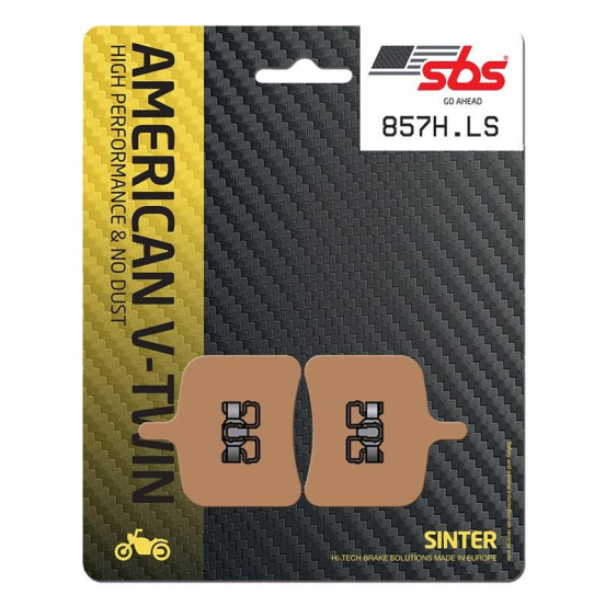 Plaquettes de frein SBS 857 H.LS Sinter
