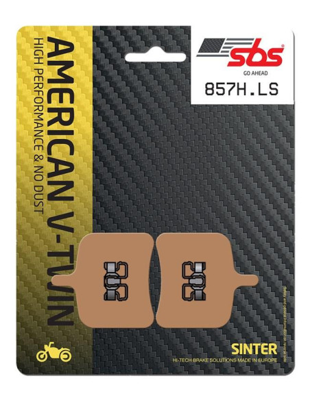 Plaquettes de frein SBS 857 H.LS Sinter