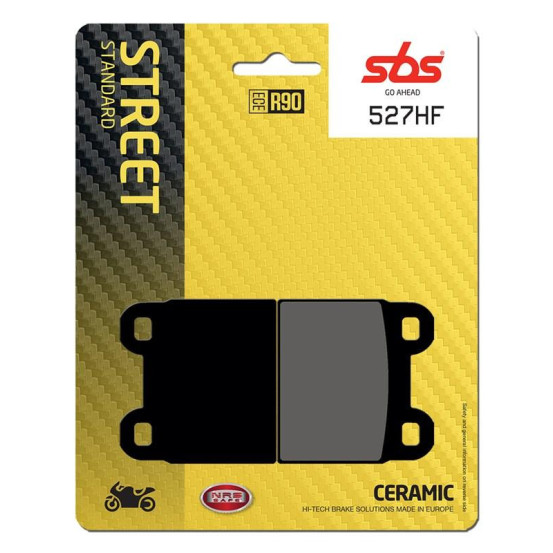 Plaquettes de frein SBS 527 HF Céramique