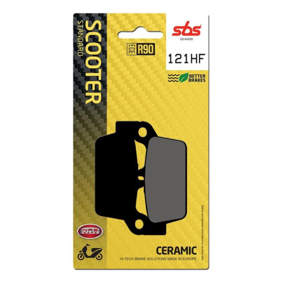 Plaquettes de frein SBS 121 HF Céramique