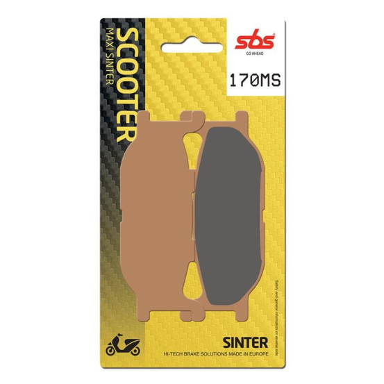 Plaquettes de frein SBS 170 MS Evo Sinter
