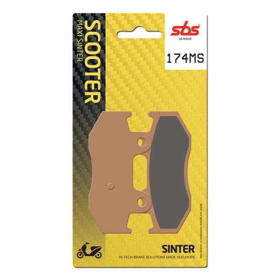 Plaquettes de frein SBS 174 MS Evo Sinter