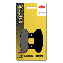 Plaquettes de frein SBS 178 CT Carbone Céramique