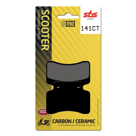 Plaquettes de frein SBS 141 CT Carbone Céramique
