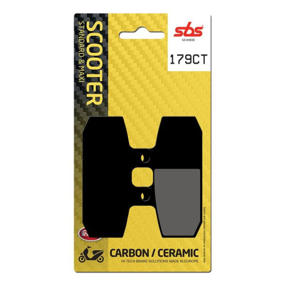 Plaquettes de frein SBS 179 CT Carbone Céramique