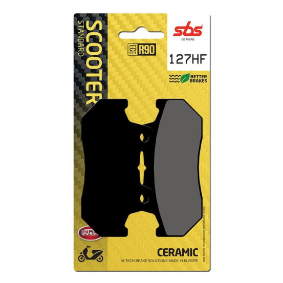 Plaquettes de frein SBS 127 HF Céramique