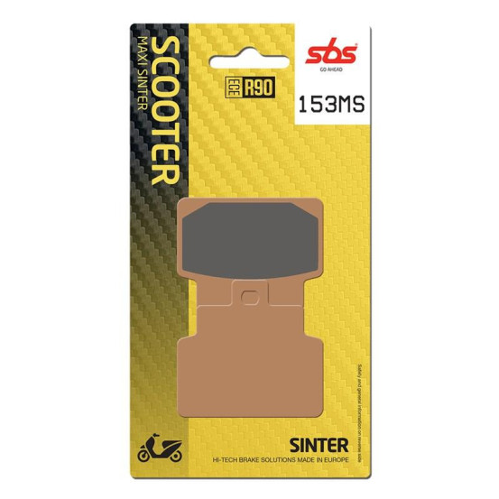 Plaquettes de frein SBS 153 MS Evo Sinter
