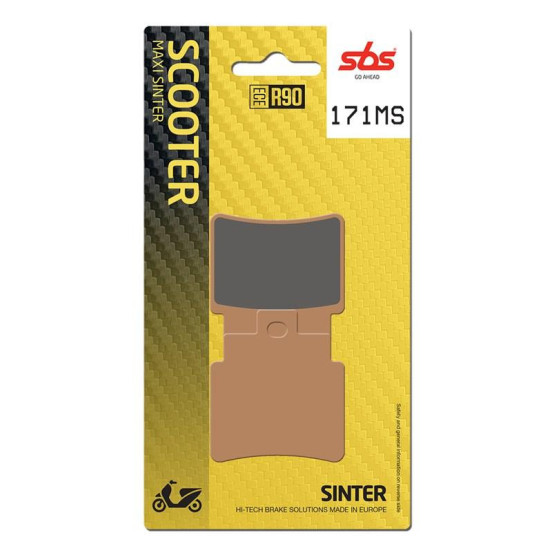 Plaquettes de frein SBS 171 MS Evo Sinter