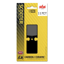 Plaquettes de frein SBS 117 CT Carbone Céramique