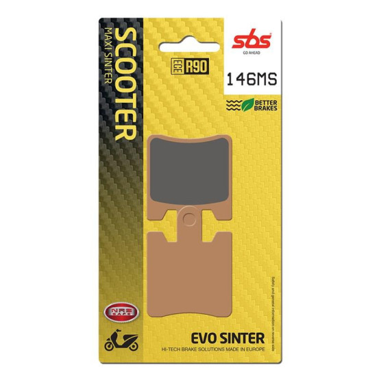 Plaquettes de frein SBS 146 MS Evo Sinter