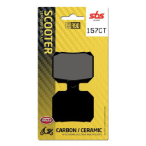 Plaquettes de frein SBS 157 CT Carbone Céramique