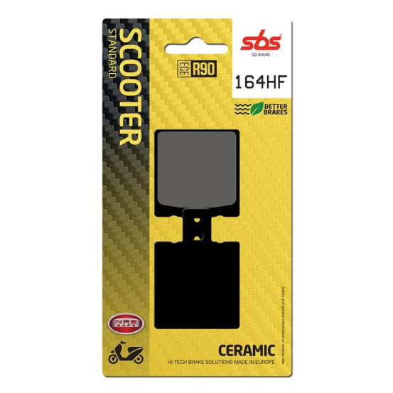 Plaquettes de frein SBS 164 HF Céramique