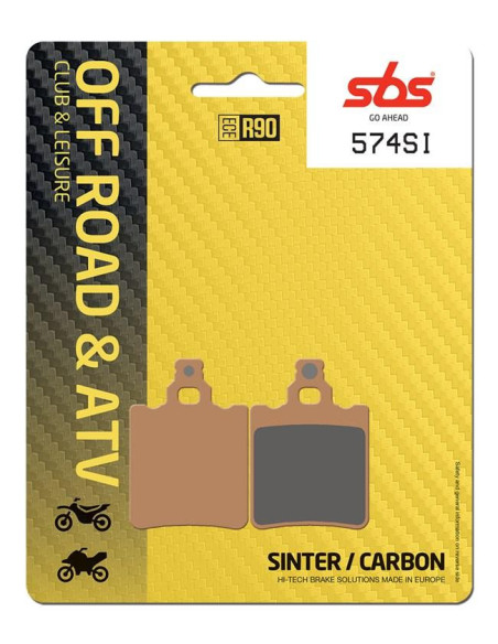 Plaquettes de frein SBS 574 SI Sinter