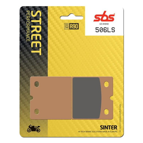 Plaquettes de frein SBS 506 LS Sinter
