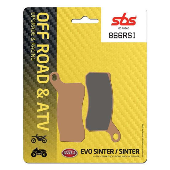 Plaquettes de frein SBS 866 RSI Sinter - Evo Sinter
