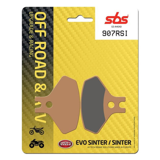 Plaquettes de frein SBS 907 RSI Sinter - Evo Sinter