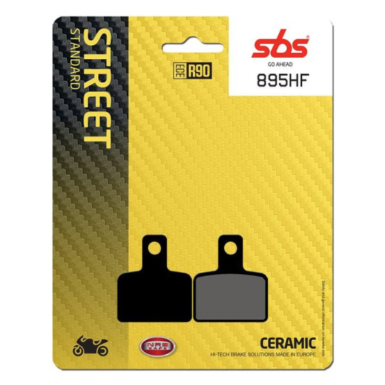 Plaquettes de frein SBS 895 HF Céramique