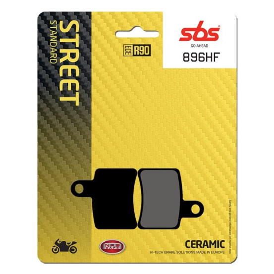 Plaquettes de frein SBS 896 HF Céramique