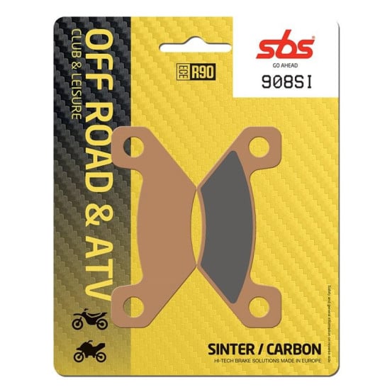 Plaquettes de frein SBS 908 SI Sinter